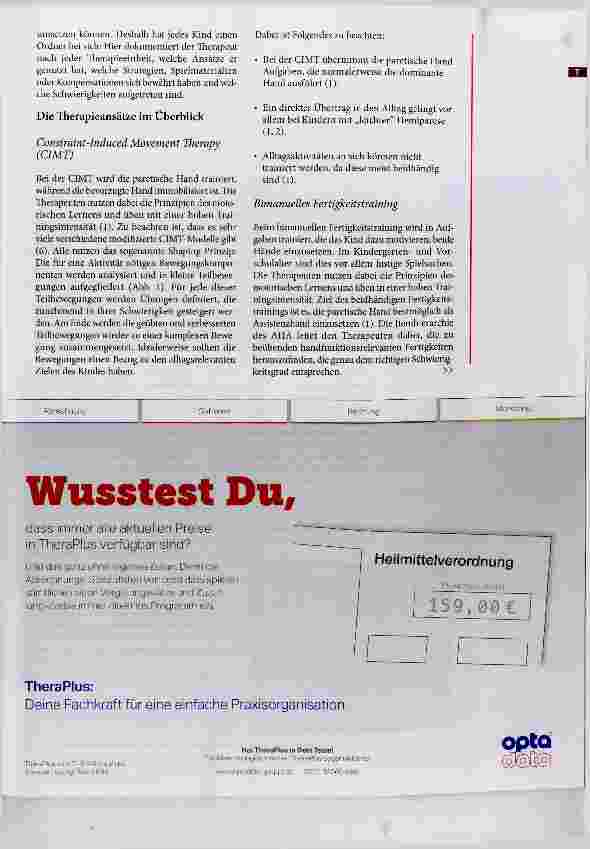 Vorschauseite 3: Kinder mit unilateraler Zerebralparese