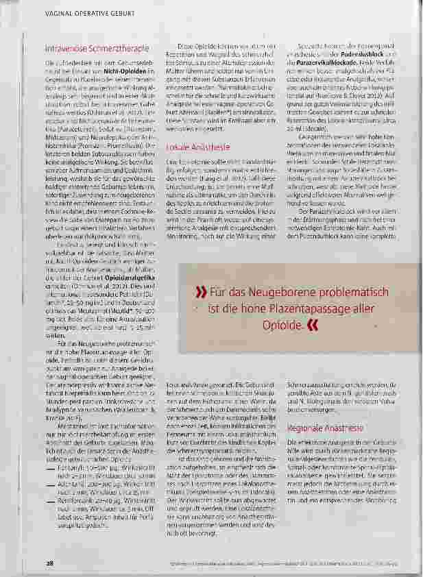 Vorschauseite 3: Intravenös, lokal, regional oder inhalativ?