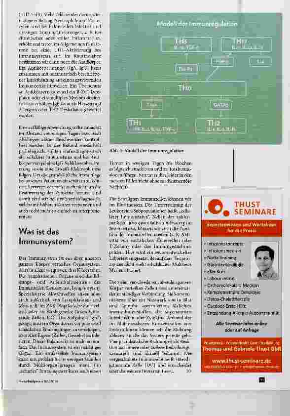 Vorschauseite 2: Immunologie für die naturheilkundliche Praxis