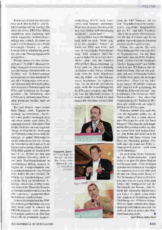 Vorschauseite 2: Viele Hausaufgaben für die Politik