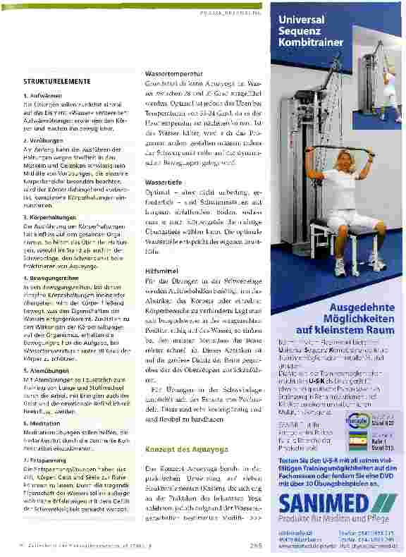 Vorschauseite 2: Aquayoga