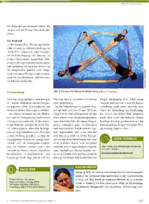 Vorschauseite 4: Aquayoga