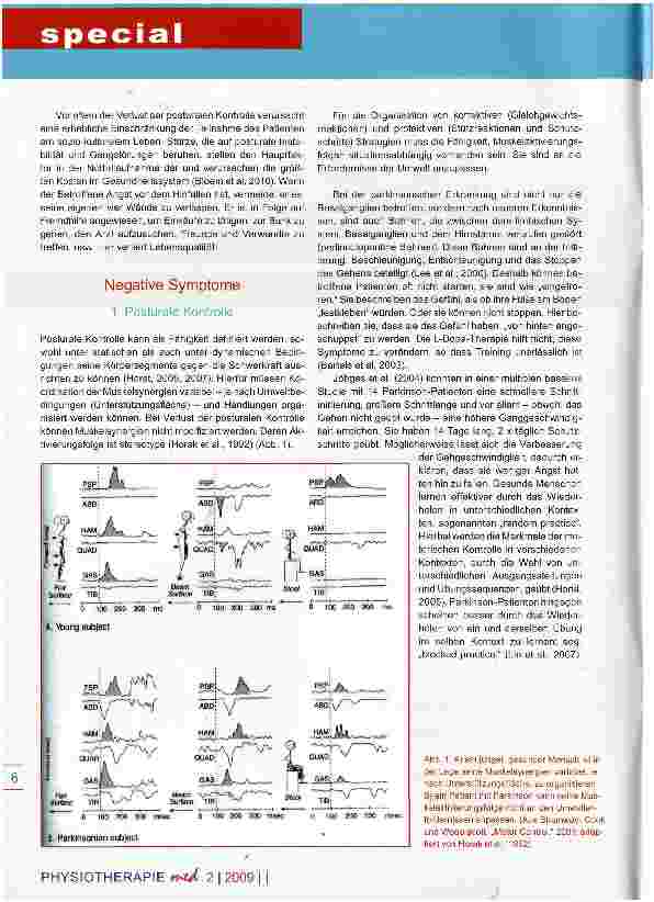 Vorschauseite 2: Morbus Parkinson Teil II Motorisches Strategietraining nach dem N.A.P.-Konzept