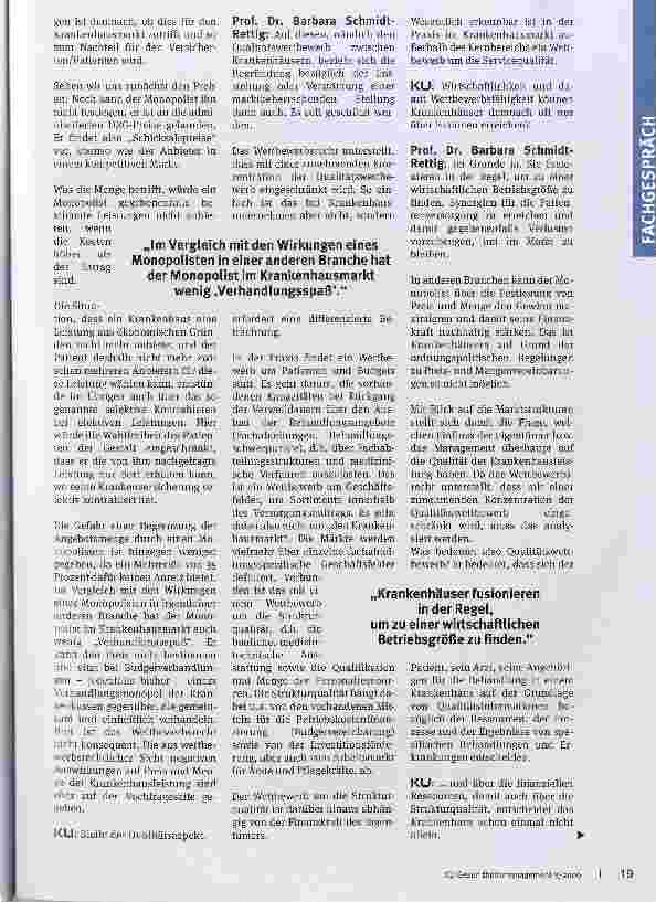 Vorschauseite 3: Stimmen die Kriterien der Wettbewerbshüter?