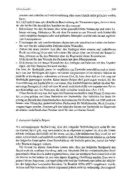 Vorschauseite 2: Assistierter Suizid in Belgien
