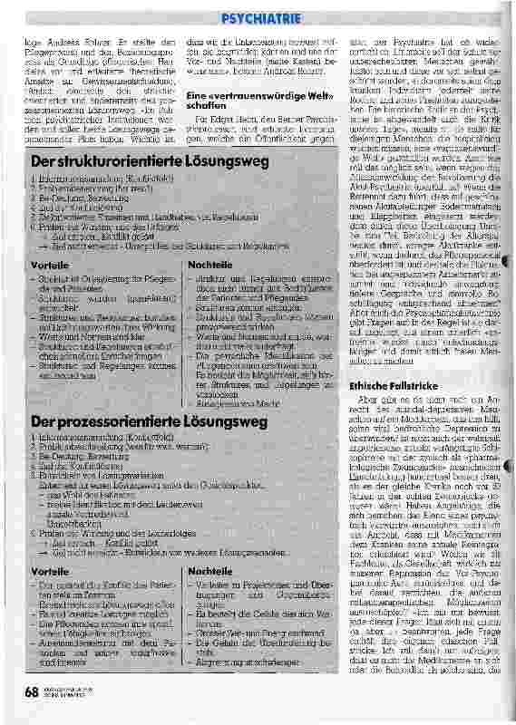 Vorschauseite 3: Psychiatrisches Tun ist immer ein An-tun 1. Münsinger Symposium: Psychiatrie im Anspruch der Ethik