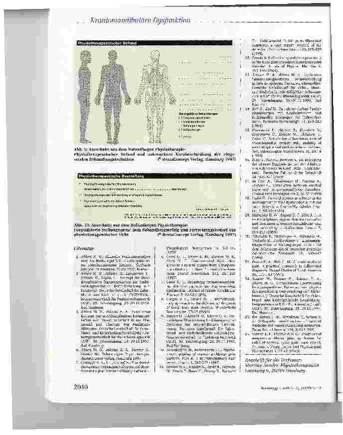 Vorschauseite 6: Cranio-Mandibuläre Dysfunktion (CMD) -eine Aufgabe für den Physiotherapeuten