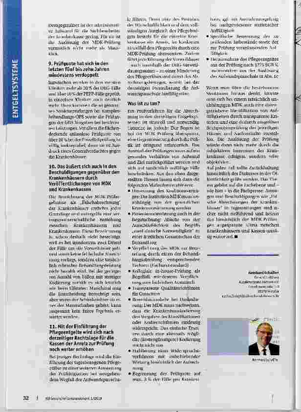 Vorschauseite 3: MDK-Prüfung aus Sicht der Krankenhäuser