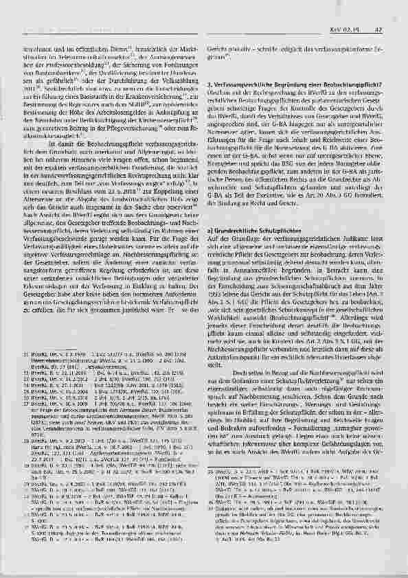 Vorschauseite 3: Beobachtungspflichten des G-BA l und ihre rechtliche Verankerung