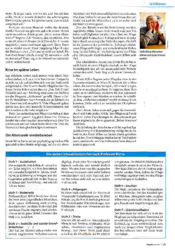 Vorschauseite 2: Biographiearbeit in der Pflege