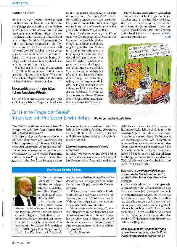 Vorschauseite 3: Biographiearbeit in der Pflege