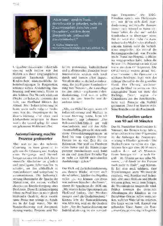 Vorschauseite 3: Durch Standardisierung zur Individualisierung