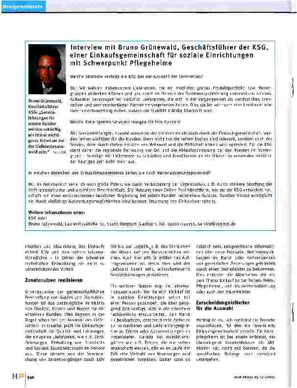 Vorschauseite 2: Gemeinsam stark: Einkaufsgemeinschaften bieten verschiedene Vorteile