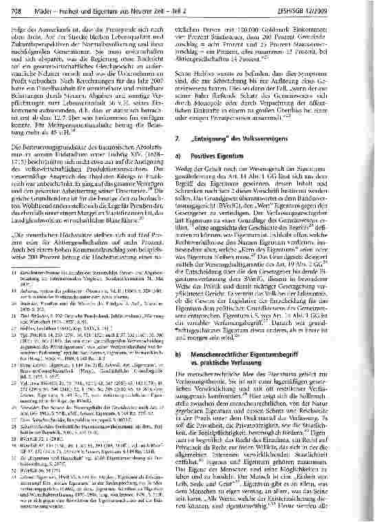 Vorschauseite 2: Freiheit und Eigentum aus Neuerer Zeit - Teil 2