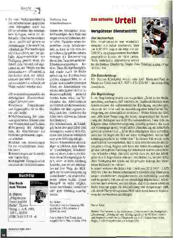 Vorschauseite 4: Pflege-Recht im Spiegel der Praxis 2. Teil Anforderungen, Möglichkeiten und Grenzen