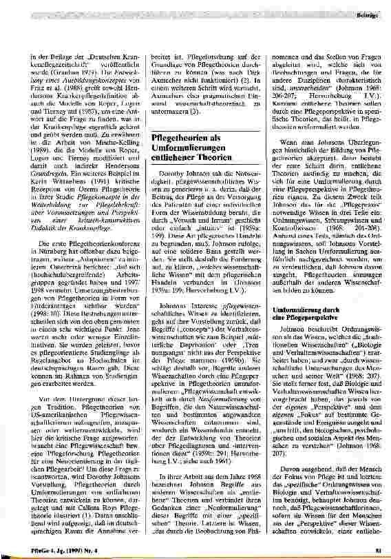 Vorschauseite 2: Pflegetheorien - brauchen wir sie wirklich?