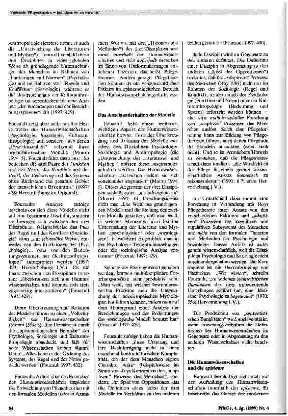 Vorschauseite 5: Pflegetheorien - brauchen wir sie wirklich?