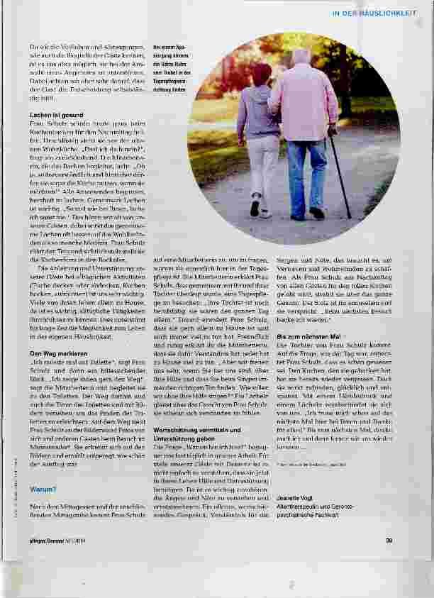 Vorschauseite 4: Demenz in der Häuslichkeit