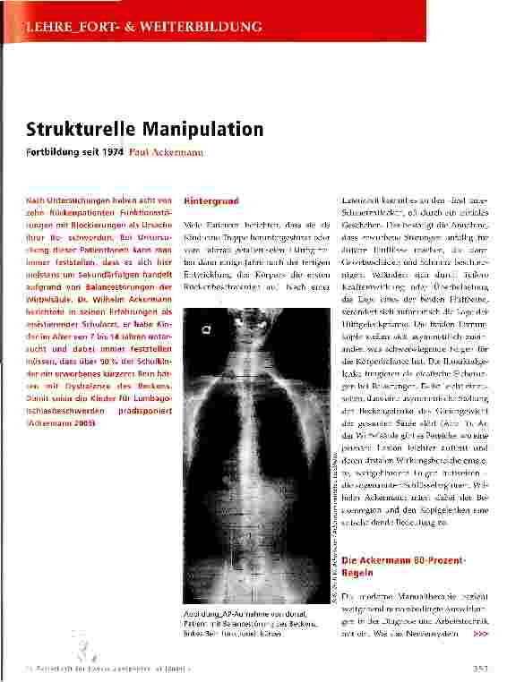 Vorschauseite 1: Strukturelle Manipulation