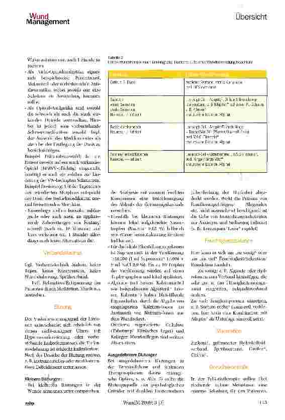 Vorschauseite 6: Diagnostik und Therapie chronischer Wunden bei Tumorpatienten und in der Palliativmedizin