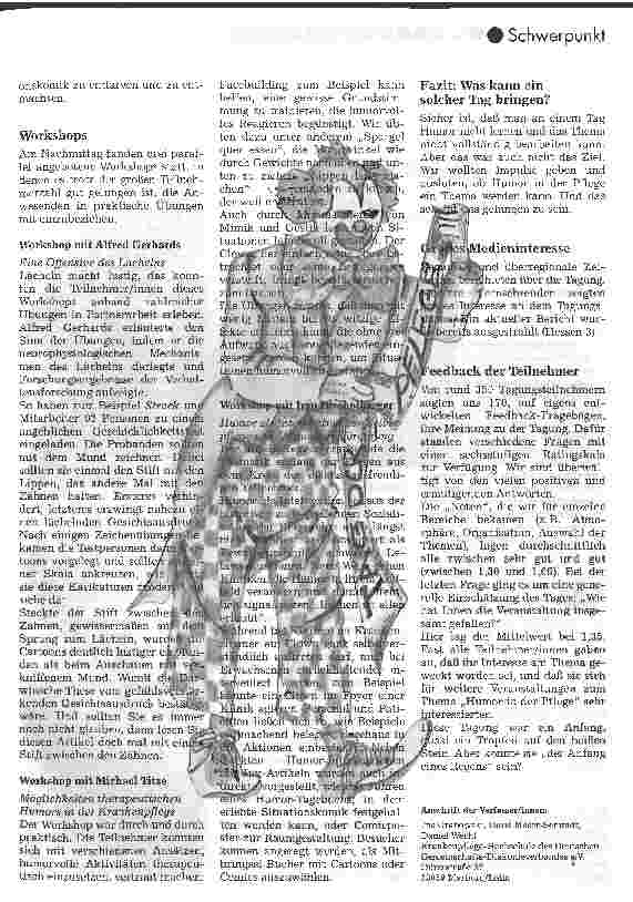 Vorschauseite 2: Das wäre doch gelacht Gesünder durch Humor