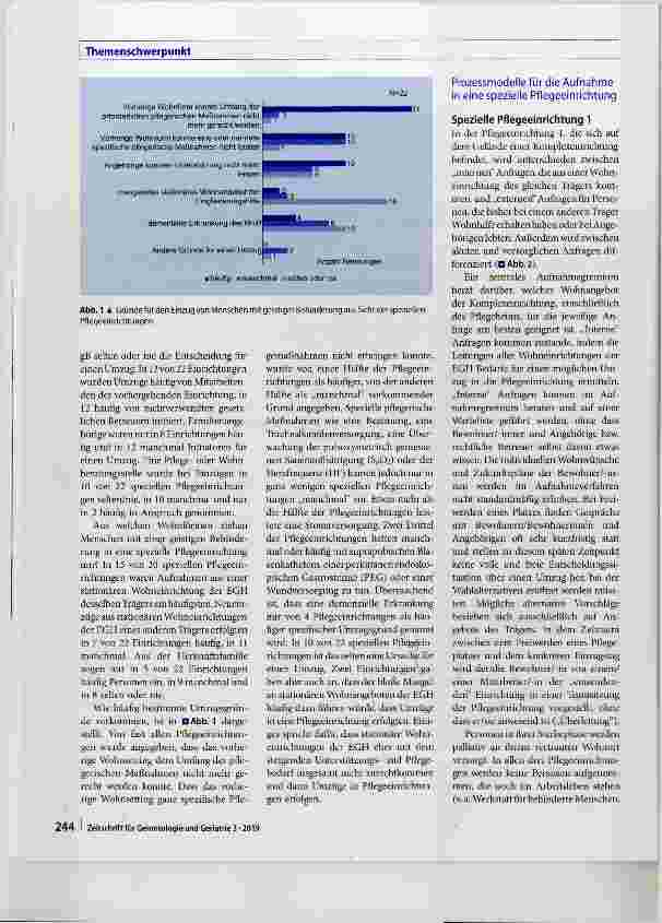 Vorschauseite 4: Umzugsentscheidungen in Pflegeeinrichtungen bei älteren Menschen mit geistiger Behinderung