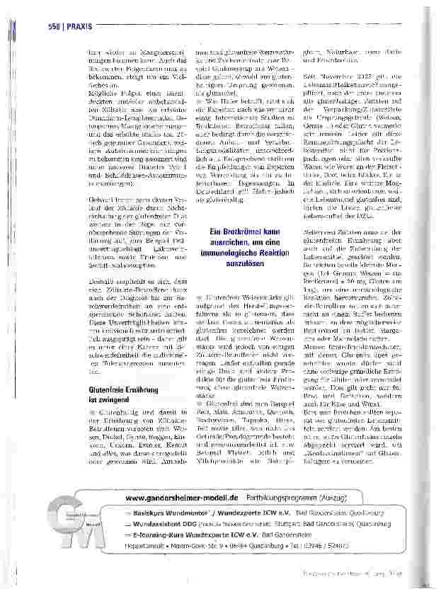 Vorschauseite 3: Glutenfreie Ernährung ist MUSS