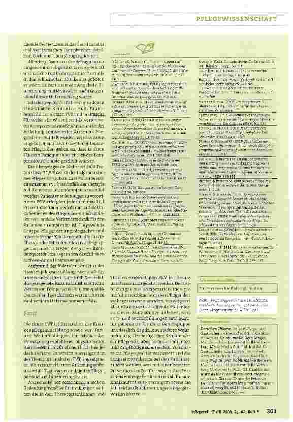 Vorschauseite 6: Das Wissen Pflegender zur Kompressionstherapie