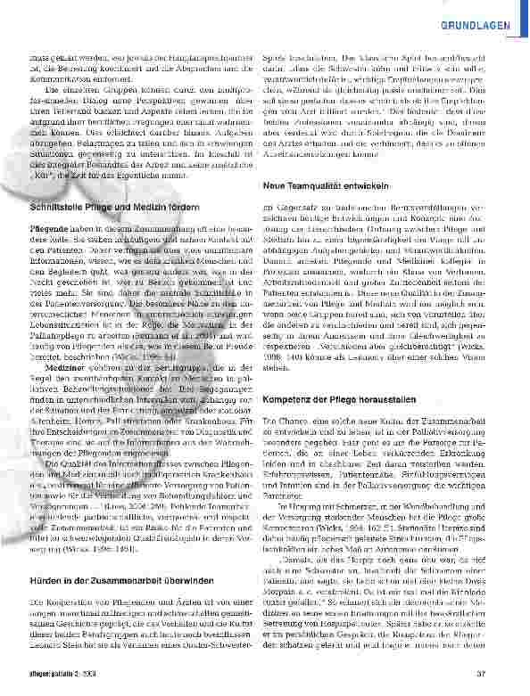 Vorschauseite 2: Interprofessionell im Gespräch