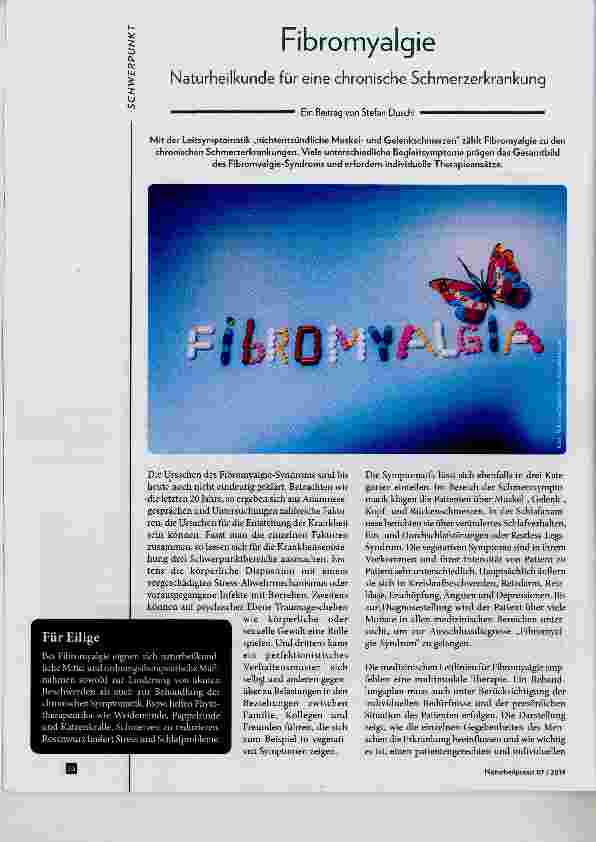 Vorschauseite 1: Fibromyalgie