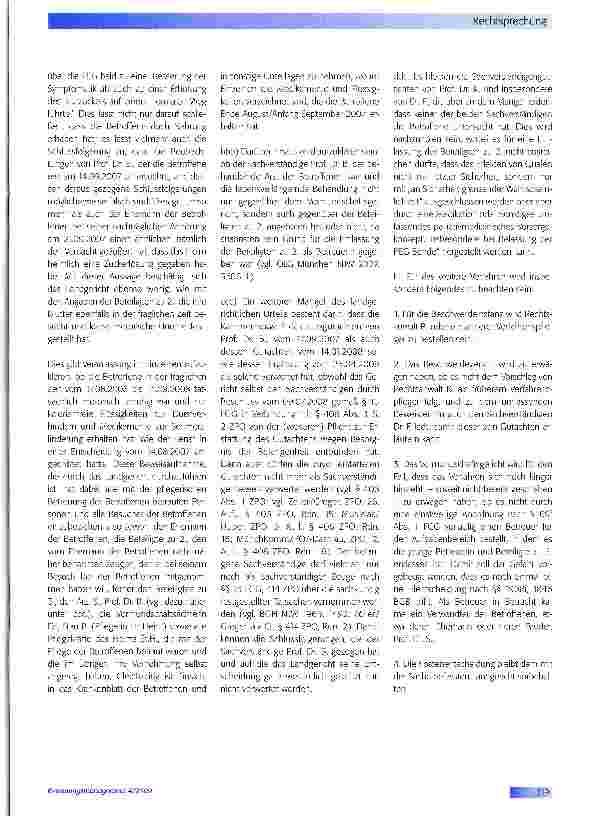 Vorschauseite 5: Zur Entlassung eines Betreuers ohne vorherige Anhörung