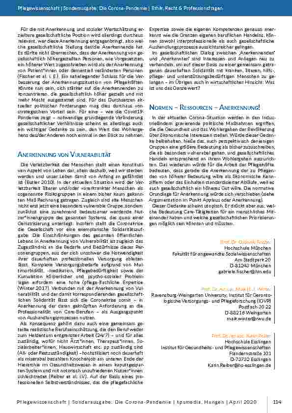 Vorschauseite 3: Applaus, Applaus für Dein stilles Dulden… Variationen über das Thema „Anerkennung“