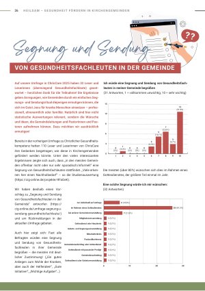 Vorschauseite 1: Segnung und Sendung