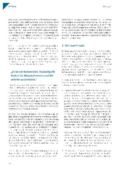 Vorschauseite 2: Neuer Ansatz bereichert das betriebliche Gesundheitsmanagement der Stadt Amsterdam.