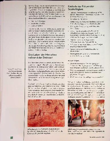 Vorschauseite 3: Das stete Wachsen und aktuelle (So-)Sein unseres Gehirns als Organisationsgrundlage einer friedlichen Koexistenz der Arten untereinander und mit der Natur.
