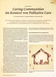 Vorschauseite 1: Caring Communities im Kontext von Palliative Care am Ende des Lebens in gesellschaftlicher Verbundenheit.
