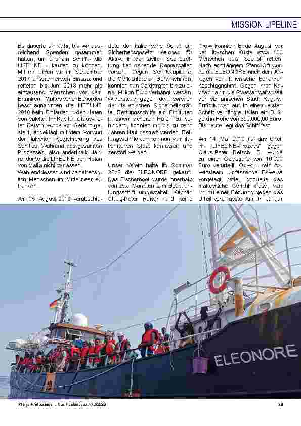 Vorschauseite 2: Mission Lifeline