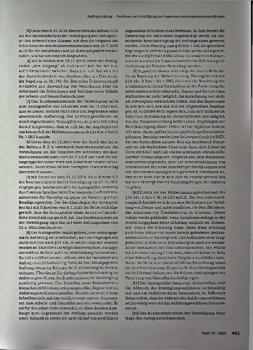 Vorschauseite 2: Zum Wehrdienstrecht