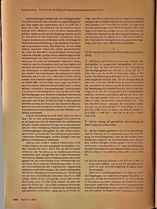 Vorschauseite 3: Zum Wehrdienstrecht
