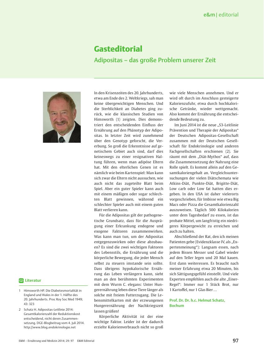 Vorschauseite 1: Gasteditorial