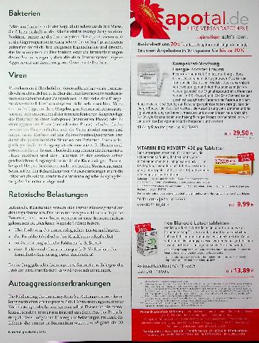 Vorschauseite 2: Unser Frühwarnsystem: Das Immunsystem und seine Wechselwirkungen