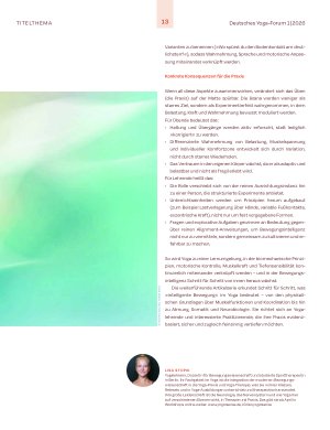 Vorschauseite 3: Wie angewandte Bewegungswissenschaft unsere Erfahrung in der Praxis vertiefen kann