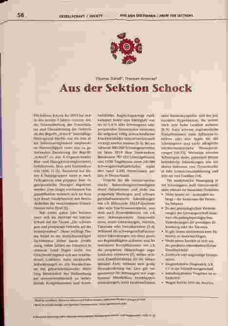 Vorschauseite 1: Aus der Sektion Schock