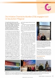 Vorschauseite 1: Die Initiative Chronische Wunden (ICW) engagiert sich im Deutschen Pflegerat.