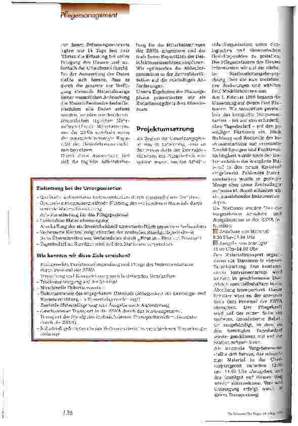 Vorschauseite 2: Zentrale Sterilgut-Versorgungsabteilung hat viele Vorteile