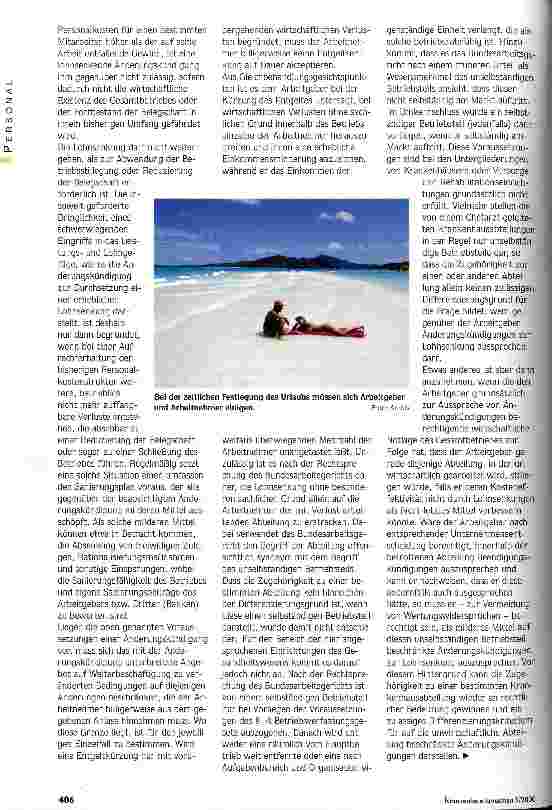 Vorschauseite 4: Personalkosten optimieren... ...mit Hilfe arbeitsrechtlicher Instrumentarien