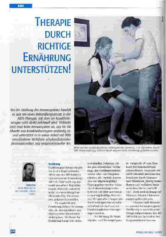 Vorschauseite 1: Therapie durch richtige Ernährung unterstützen!