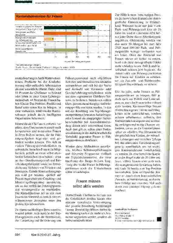 Vorschauseite 3: Frauen im Management