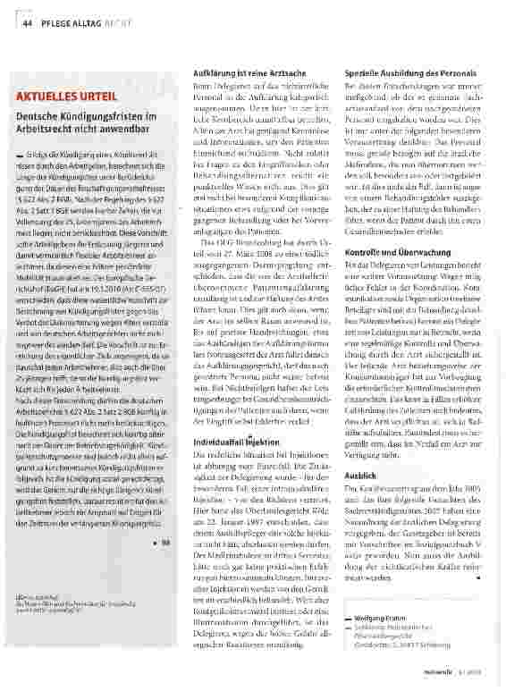 Vorschauseite 2: Delegation - was ist erlaubt?