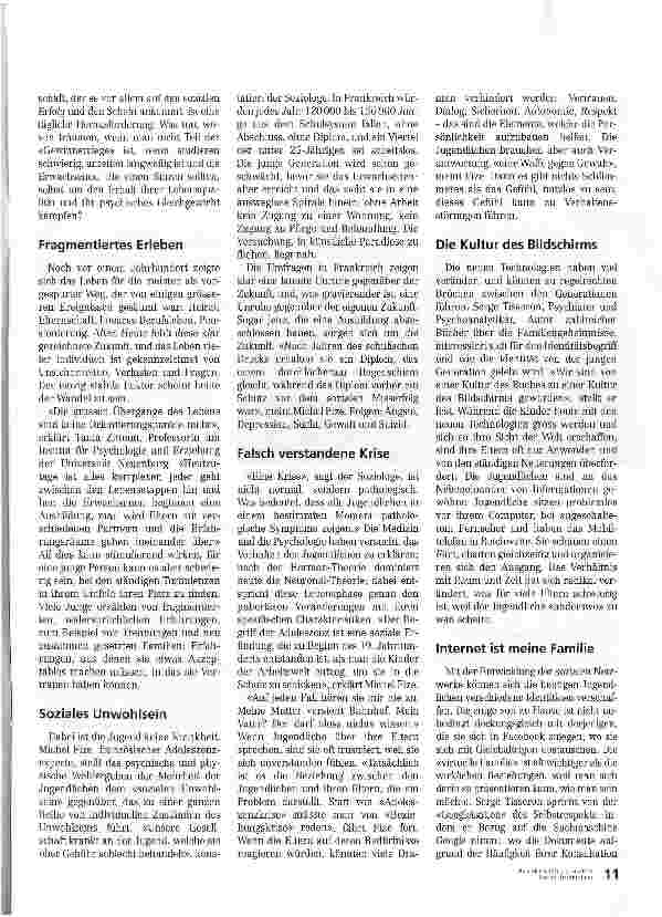 Vorschauseite 2: Zwischen Lebenslust und Verletzlichkeit